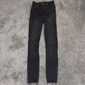 Barely Worn Madewell Black Skinny Jeans